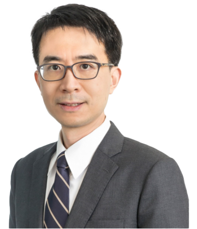 asian man with short black hair and glasses